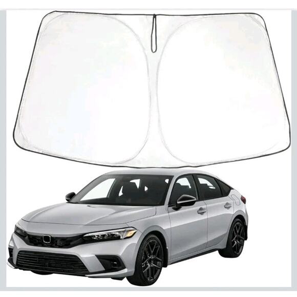 ROCCS Flexible Windshield Sun Shade for Honda Civic 2016 2017 2018 2019 2021... - Picture 1 of 7